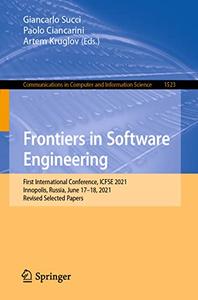 Frontiers in Software Engineering