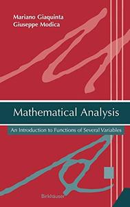 Mathematical Analysis An Introduction to Functions of Several Variables