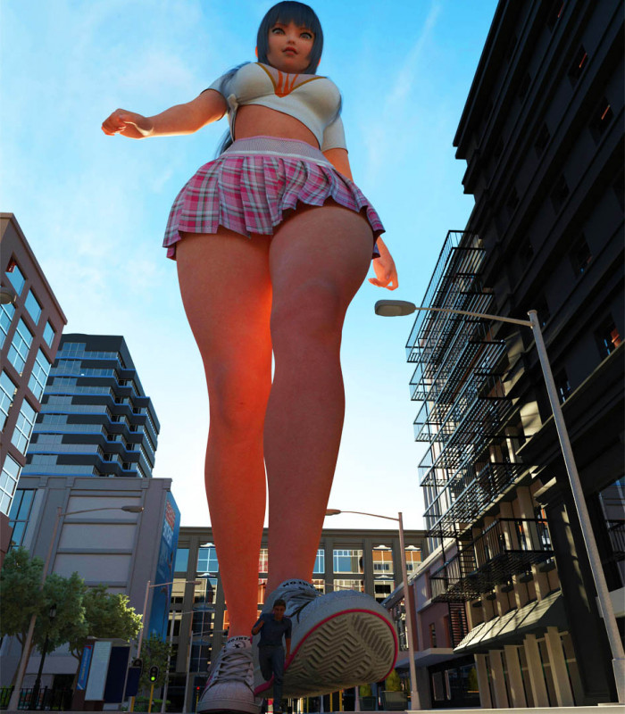 Yasu-Tsuyokute - Rico's Walking 3D Porn Comic