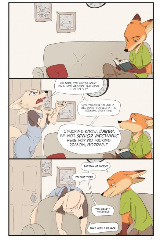 Nick wilde - Zootopia: Fox Care Porn Comic