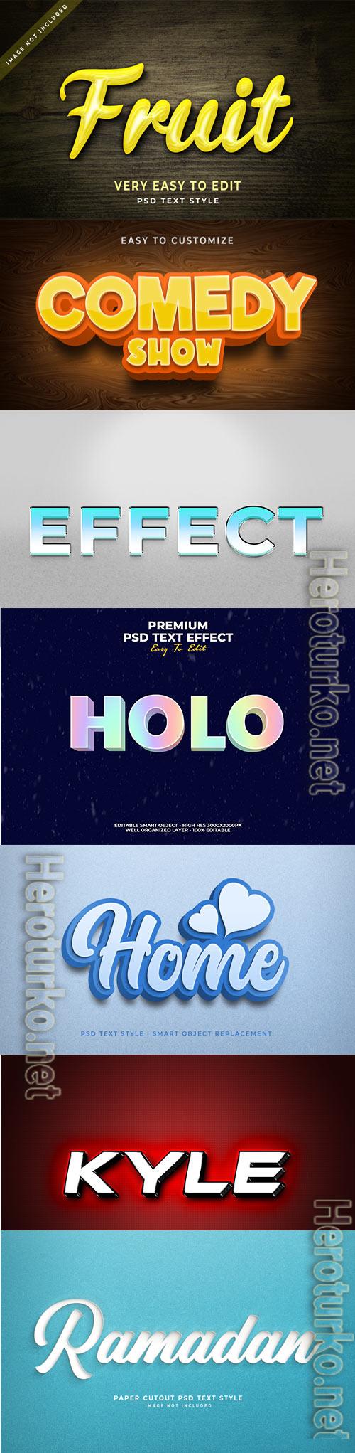Psd text effect set vol 315