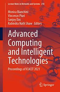 Advanced Computing and Intelligent Technologies Proceedings of ICACIT 2021