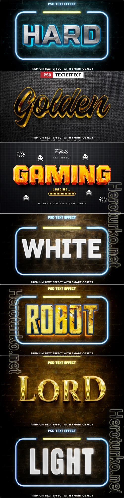 Psd text effect set vol 312