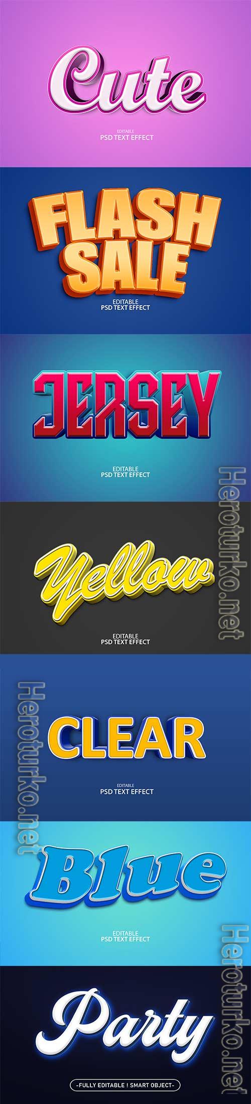Psd text effect set vol 293