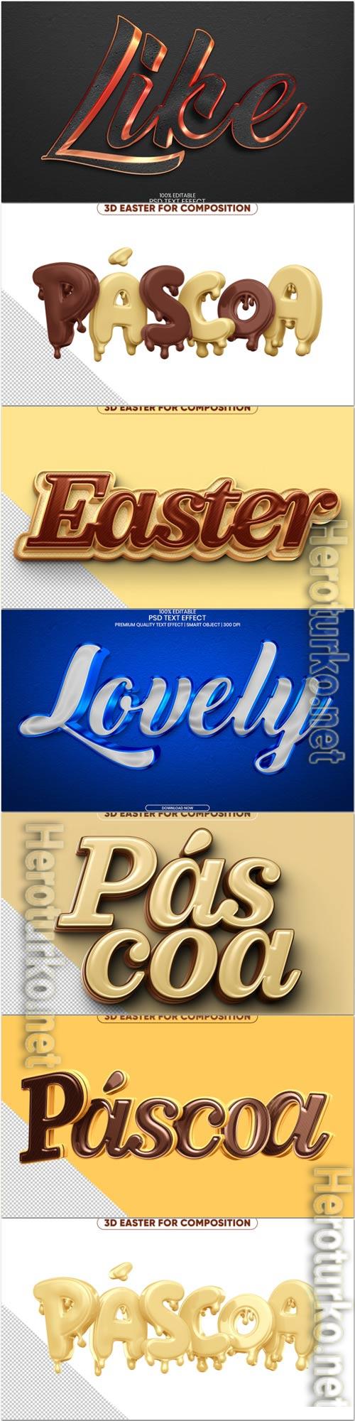Psd text effect set vol 323