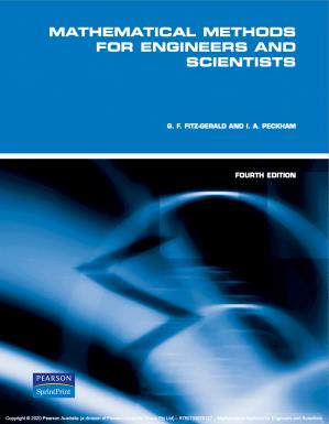 Mathematical Methods for Engineers and Scientists, 4th Edition