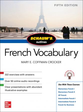 Schaum’s Outline of French Vocabulary, 5th Edition (True PDF)
