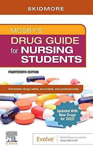 Mosby's Drug Guide for Nursing Students, 14th Edition