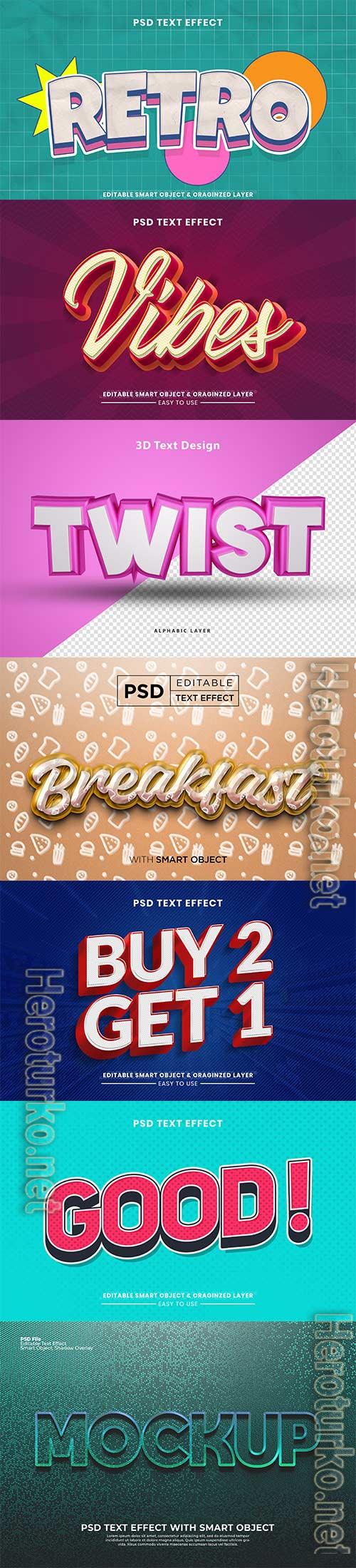 Psd text effect set vol 295