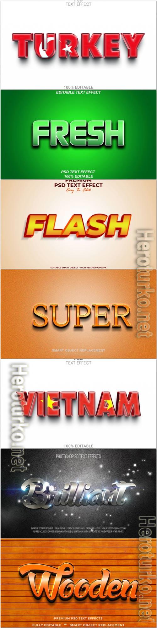 Psd text effect set vol 331