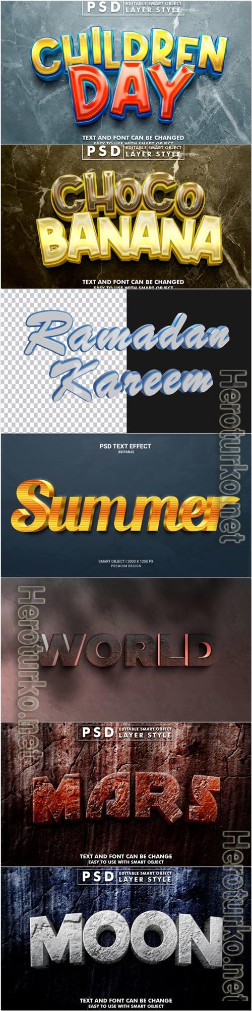 Psd text effect set vol 327