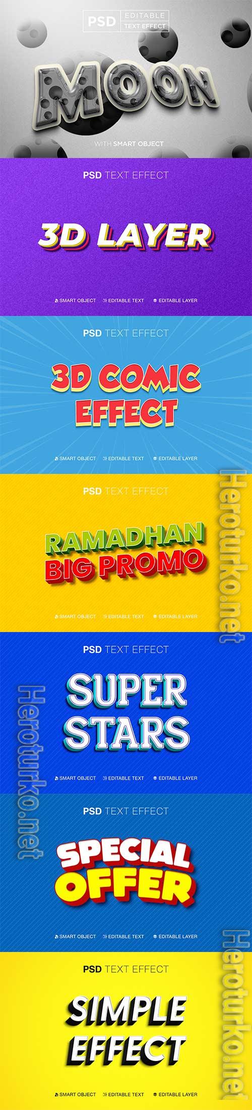 Psd text effect set vol 294