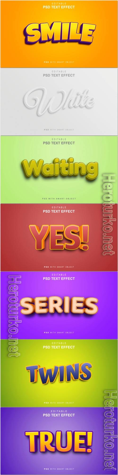 Psd text effect set vol 325