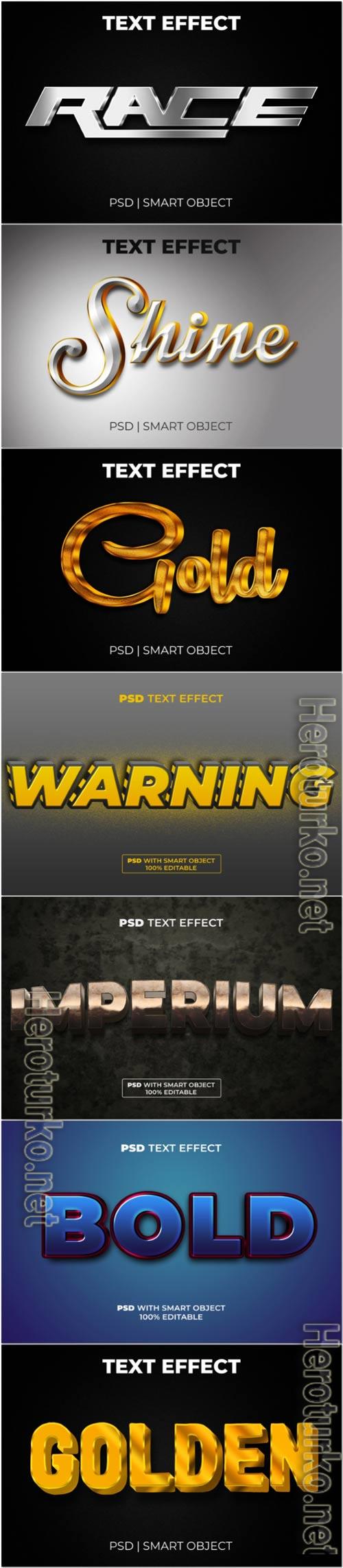 Psd text effect set vol 317