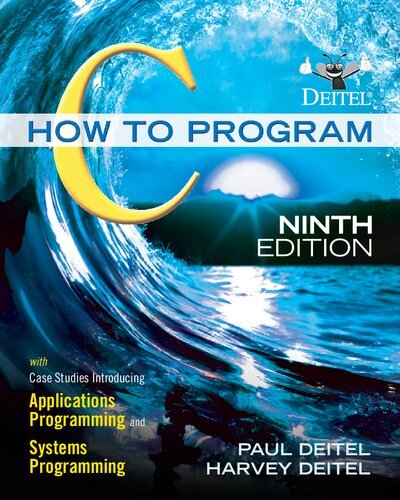 C How to Program, 9th Edition (True PDF)