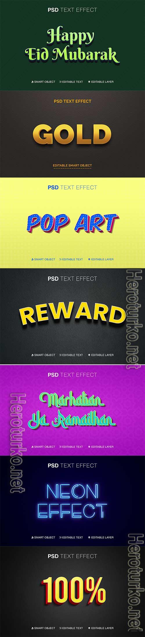 Psd text effect set vol 292