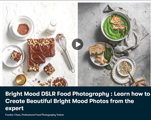 Bright Mood DSLR Food Photography – Learn how to Create Beautiful Bright Mood Photos from the expert