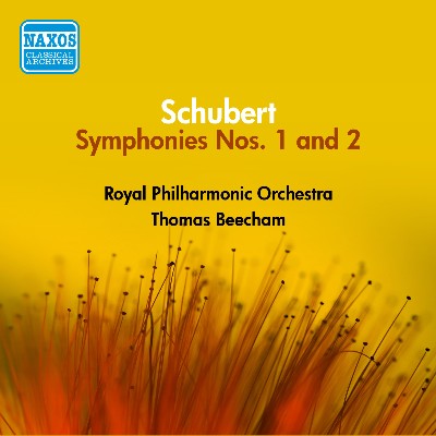 Franz Schubert - Schubert  Symphonies Nos  1 and 2 (Beecham) (1953-1954)