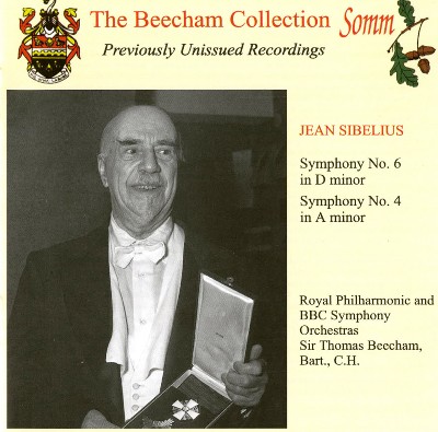 Jean Sibelius - Sibelius  Symphonies Nos  6 & 4 (The Beecham Collection)