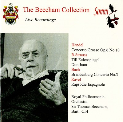 Maurice Ravel - The Beecham Collection  Handel, R  Strauss, J S  Bach & Ravel