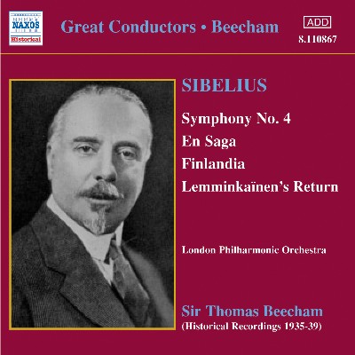 Jean Sibelius - Sibelius  Symphony No  4   En Saga (Beecham) (1935-1939)
