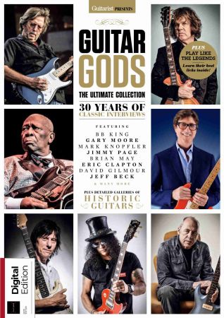 Guitar Gods 30 Years Of Classic Interiews - 6th Edition, 2021 (True PDF)