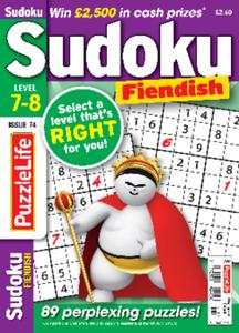 PuzzleLife Sudoku Fiendish - 01 March 2022