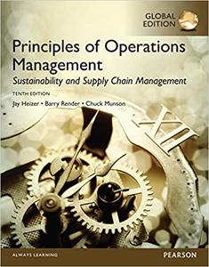 Principles of Operations Management Sustainability and Supply Chain Management, Global Edition 