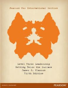 Level Three Leadership Pearson New International Edition 