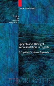 Speech and Thought Representation in English A Cognitive-Functional Approach