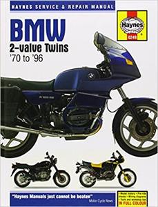 Haynes BMW Twins Motorcycles Owners Workshop Manual1970-1996