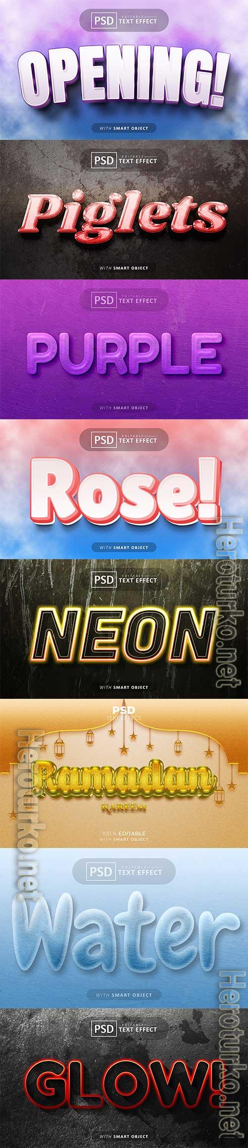 Psd text effect set vol 103