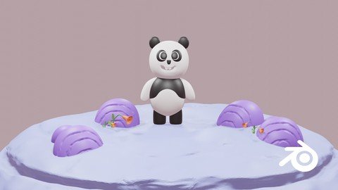 Modeling 3D Panda for Metaverse Projects and NFT marketplace