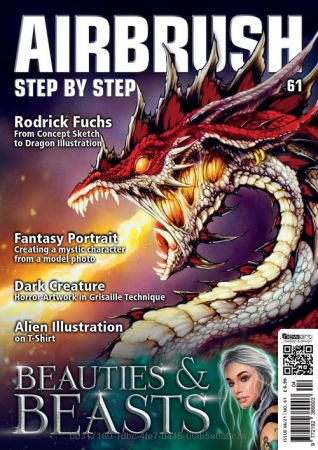 Airbrush Step by Step English Edition – Issue 04, 2021 (True PDF)