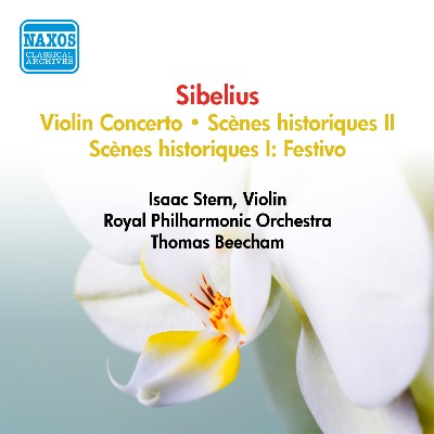 Jean Sibelius - Sibelius, J   Violin Concerto   Scenes Historiques Ii (Stern, Beecham) (1950-1952)
