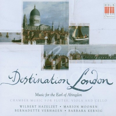 Willoughby Bertie - Stamitz, Bach, Abel, Haydn & Abingdon  Chamber Music for two Flutes, Viola an...