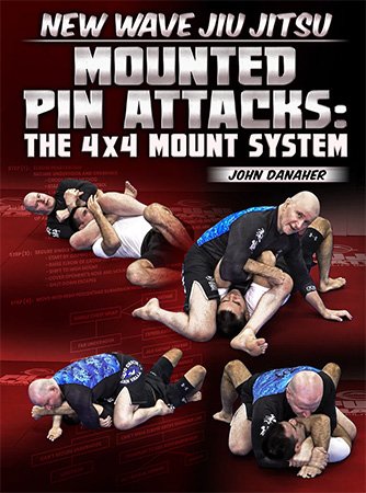BJJ Fanatics - New Wave Jiu Jitsu Mounted Pin Attacks - The 4x4 Mount System