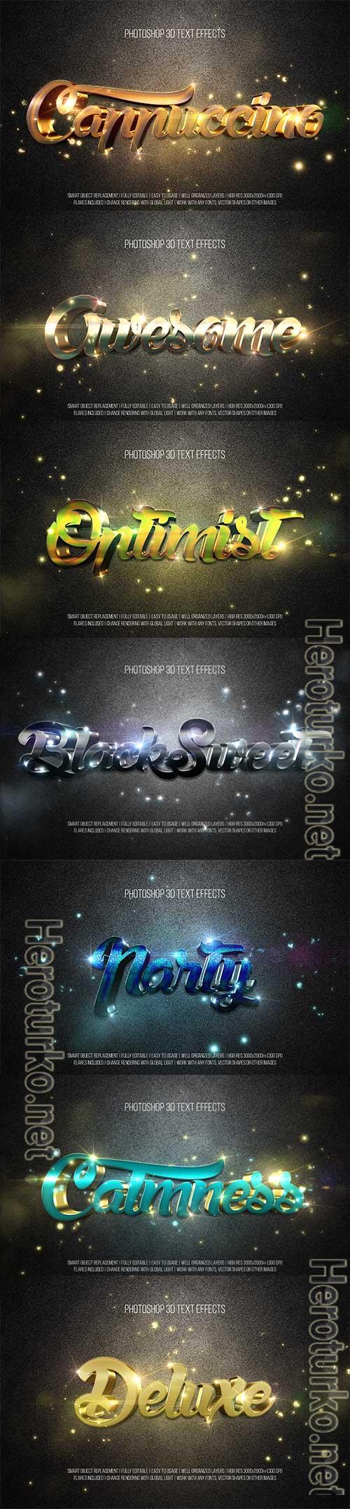 Psd text effect set vol 343
