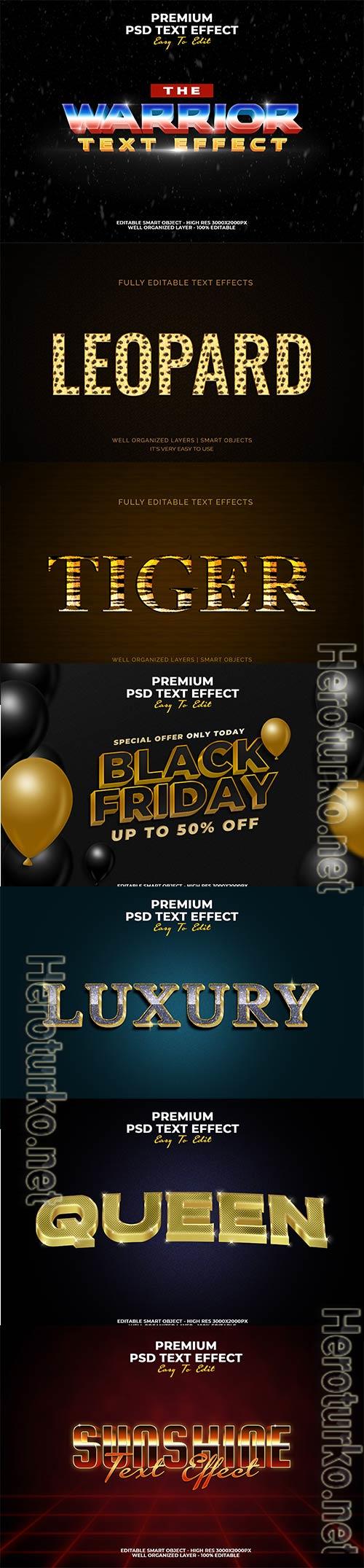 Psd text effect set vol 346