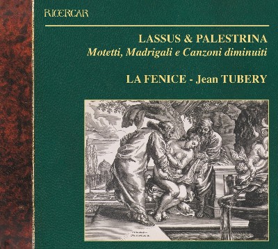 Giovanni Antonio Terzi - Lassus & Palestrina  Motetti, Madrigali e Canzoni diminuiti