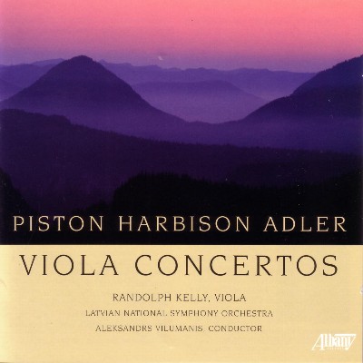 Samuel Adler - American Viola Concertos