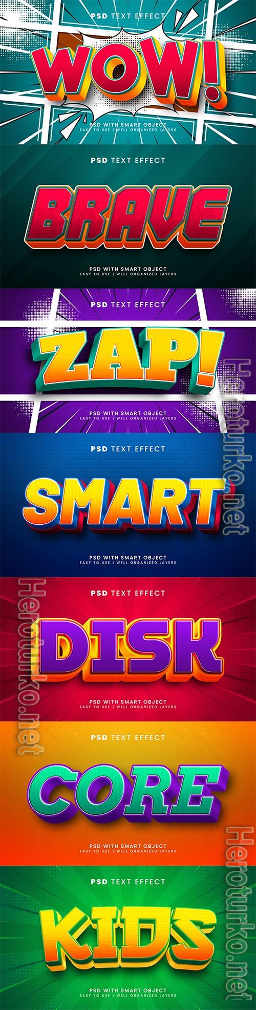 Psd text effect set vol 339
