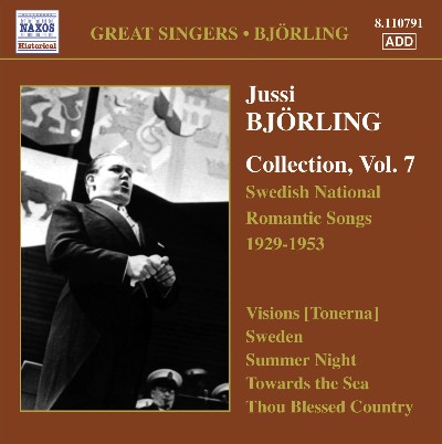 Sven Gustaf Salén - Bjorling, Jussi  Bjorling Collection, Vol  7  Swedish National Romantic Songs...