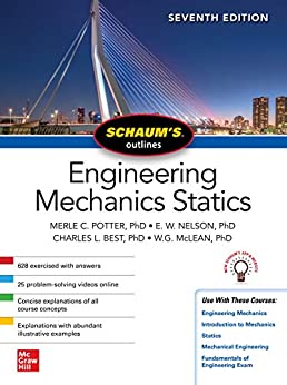 Schaum’s Outline of Engineering Mechanics Statics, 7th Edition (True PDF)
