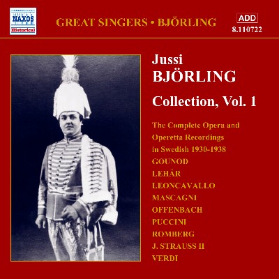 Jacques Offenbach - Bjorling, Jussi  Bjorling Collection, Vol  1  Opera and Operetta Recordings (...