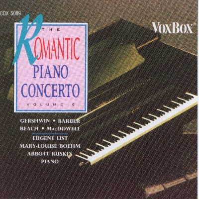 Samuel Barber - The Romantic Piano Concerto, Vol  6