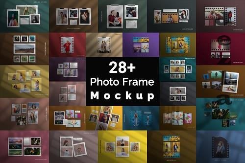 Photo Frame Mockup Bundle V1 - 34 Premium Graphics