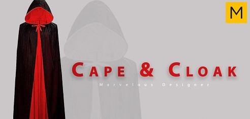 Skillshare - Cape & Cloak in Marvelous Designer
