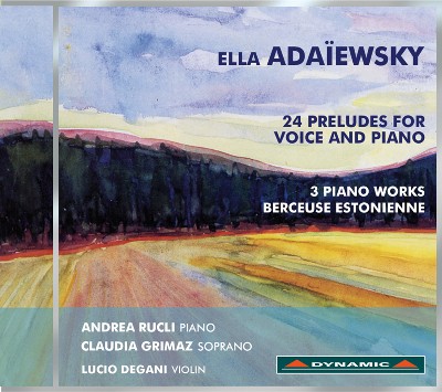 Ella Adaiewsky - Adaiewsky  24 Preludes for Voice and Piano - Piano Music - Berceuse estonienne