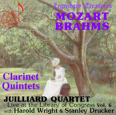 Johannes Brahms - Juilliard Quartet, Vol  6  Live at Library of Congress – Clarinet Quintets